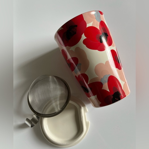 Tea Forte Kati Steeping Cup Patel Drop Ceramic Cup With Infuser - Picture 2 of 10